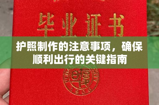 庐江护照制作的注意事项，确保顺利出行的关键指南