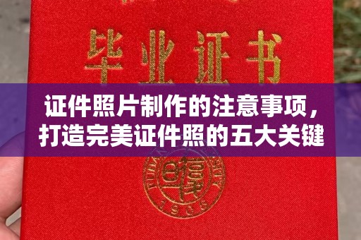 庐江证件照片制作的注意事项，打造完美证件照的五大关键点