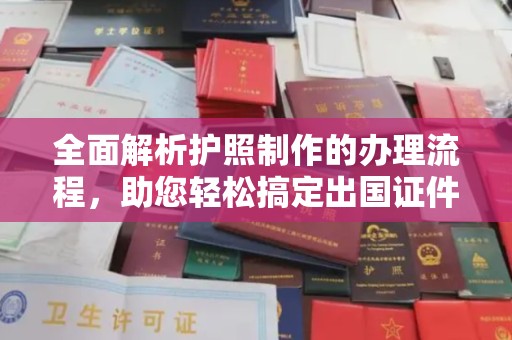 庐江全面解析护照制作的办理流程，助您轻松搞定出国证件